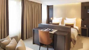 Minibar, in-room safe, desk, blackout curtains