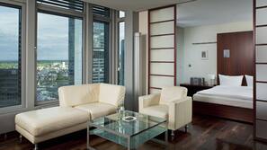 Premium bedding, in-room safe, desk, soundproofing