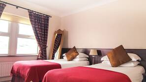 Individually decorated, cots/infant beds, free WiFi, linens