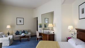Premium bedding, minibar, in-room safe, desk