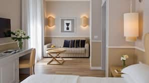 Premium bedding, minibar, in-room safe, desk