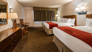 Premium bedding, in-room safe, blackout drapes, iron/ironing board