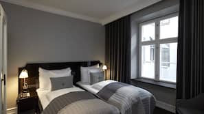 Minibar, in-room safe, desk, blackout curtains