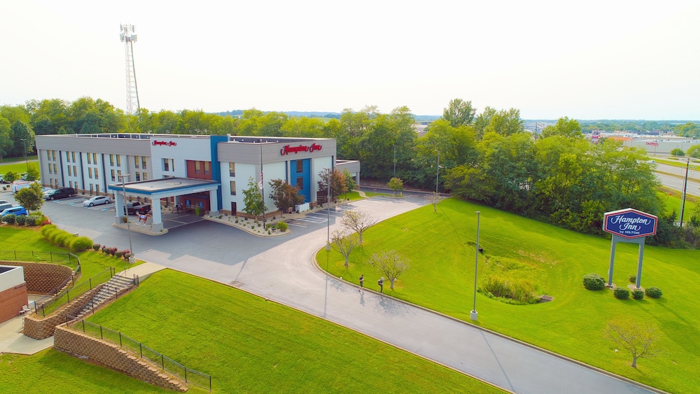 Aerial view, Hampton Inn Danville