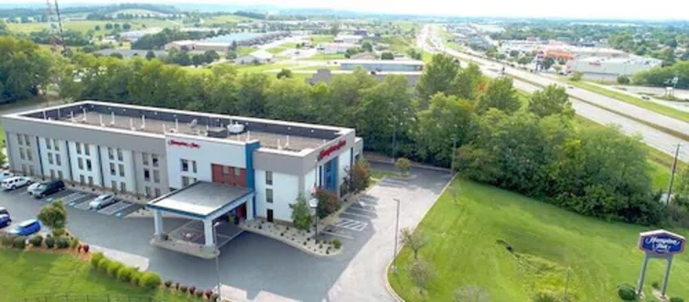 Aerial view, Hampton Inn Danville