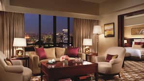 Premium bedding, pillowtop beds, minibar, in-room safe