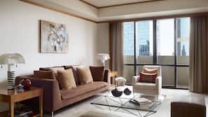 Premium bedding, pillowtop beds, minibar, in-room safe