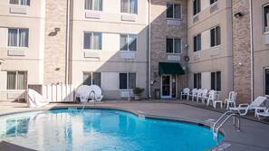 Seasonal outdoor pool