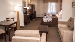 In-room safe, desk, iron/ironing board, rollaway beds