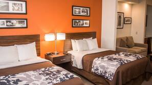 In-room safe, desk, iron/ironing board, rollaway beds