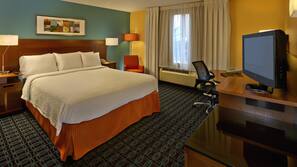 In-room safe, desk, iron/ironing board, free cribs/infant beds