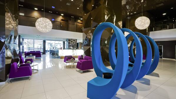 Lobby seating area