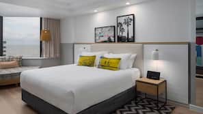 Minibar, in-room safe, desk, blackout curtains