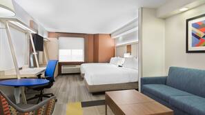In-room safe, desk, blackout drapes, iron/ironing board