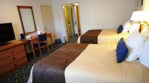In-room safe, desk, iron/ironing board, free cribs/infant beds