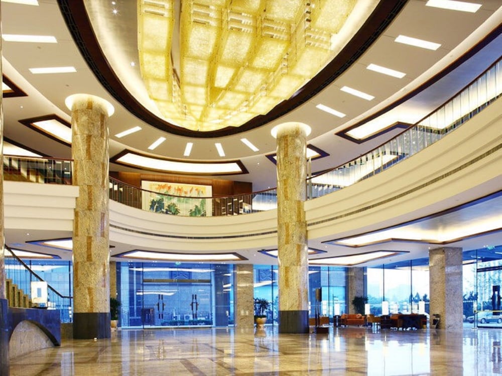 Interior entrance, Beijing International Hotel