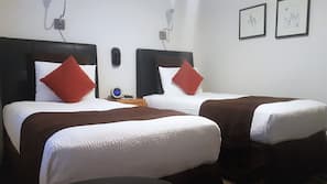 Iron/ironing board, free cots/infant beds, free WiFi
