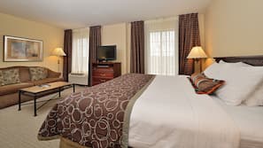 In-room safe, laptop workspace, iron/ironing board
