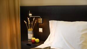 Literie hypoallergénique, minibar