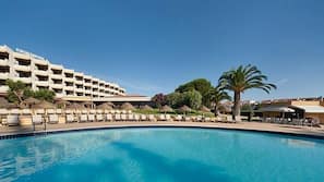 Indoor pool, outdoor pool