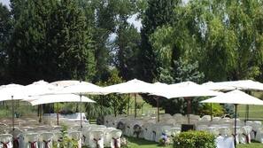 Zona para bodas al aire libre