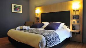 Minibar, desk, blackout curtains, soundproofing