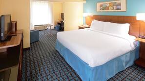 In-room safe, desk, iron/ironing board, free cribs/infant beds