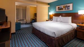In-room safe, desk, iron/ironing board, free cribs/infant beds