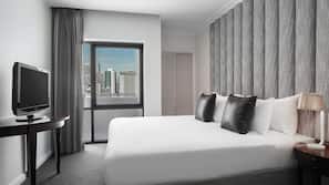 Premium bedding, minibar, in-room safe, desk