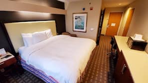 Desk, iron/ironing board, free cribs/infant beds, free WiFi