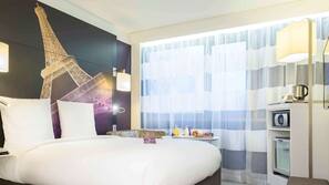 Premium bedding, minibar, in-room safe, blackout curtains