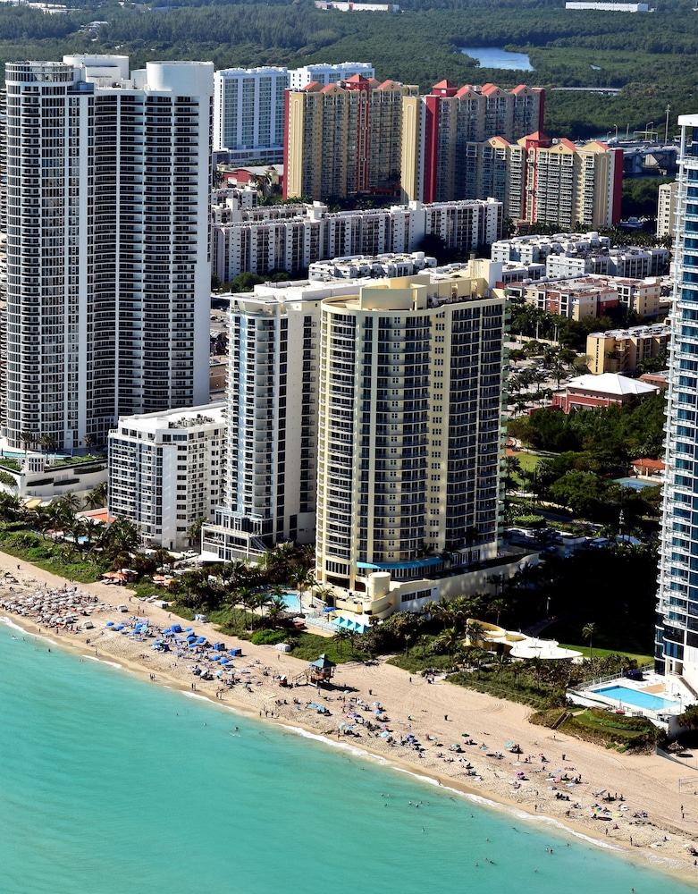Doubletree Resort Spa By Hilton Hotel Ocean Point North Miami Aerial View