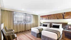 Luxe beddengoed, Select Comfort-bedden, een minibar