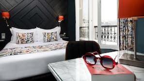 In-room safe, desk, blackout curtains, soundproofing