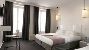 In-room safe, blackout drapes, soundproofing, iron/ironing board