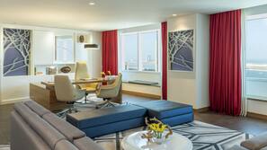 Hypo-allergenic bedding, pillowtop beds, minibar, in-room safe