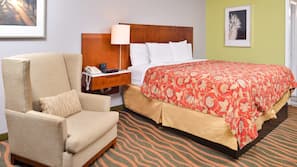 Free WiFi, alarm clocks, wheelchair access