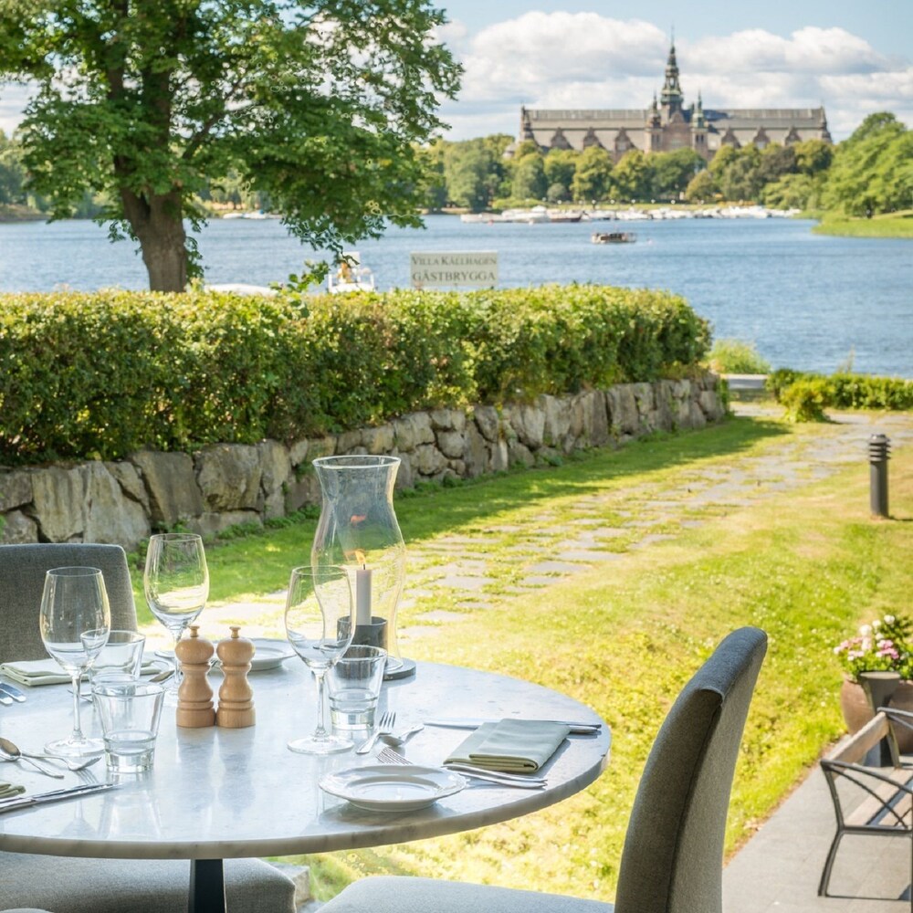 Outdoor dining, Villa Källhagen