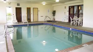 Indoor pool, seasonal outdoor pool
