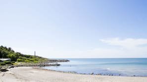 Beach nearby, white sand
