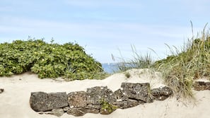 Beach nearby, white sand