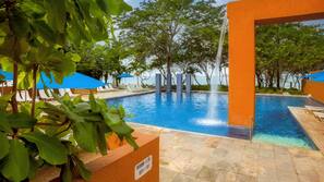 3 outdoor pools