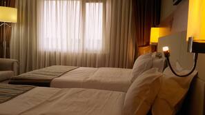 Minibar, in-room safe, desk, free cots/infant beds