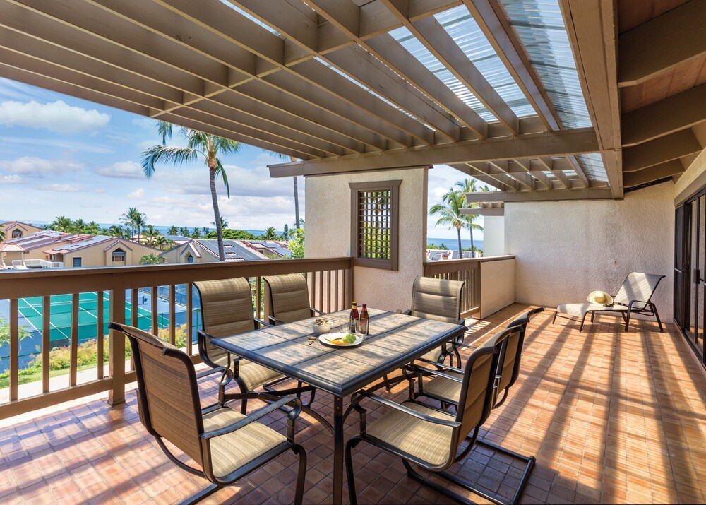 Balcony view, Kona Coast Resort