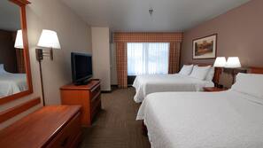 Iron/ironing board, free cots/infant beds, free rollaway beds, free WiFi