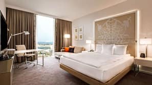 Premium bedding, minibar, in-room safe, desk