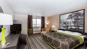 Premium bedding, individually decorated, individually furnished, desk