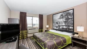 Premium bedding, individually decorated, individually furnished, desk