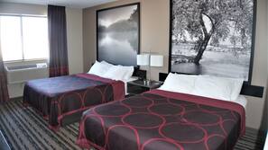 Premium bedding, individually decorated, individually furnished, desk