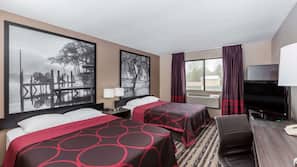 Premium bedding, individually decorated, individually furnished, desk